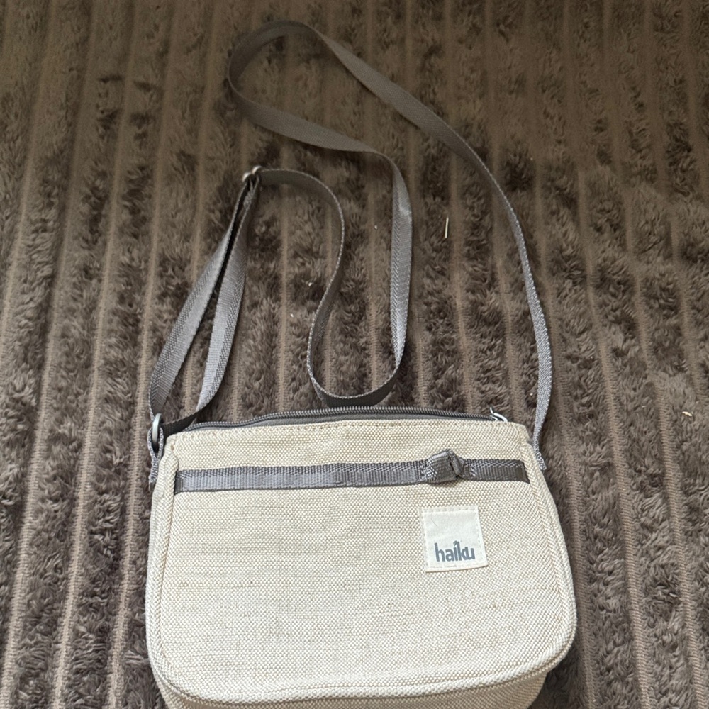 Haiku Tan Crossbody Bag